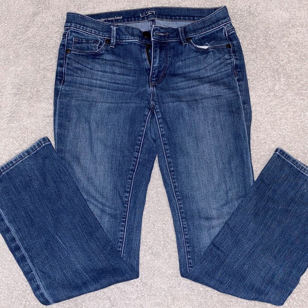 Loft Modern Sexy Boot Jeans